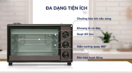 Lò nướng Electrolux EOT3218XG 32 lít - 7