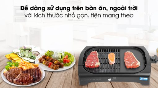Vỉ nướng điện Electrolux ETTG1-40BK - 13