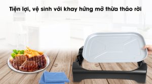 Vỉ nướng điện Electrolux ETTG1-40BK - 23