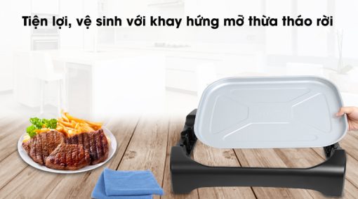 Vỉ nướng điện Electrolux ETTG1-40BK - 5