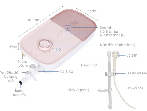 Máy nước nóng Electrolux EWE451LB-DPX2 - 3