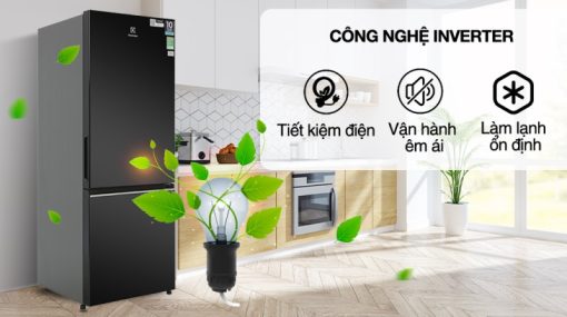 Tủ Lạnh Electrolux Inverter 308 Lít EBB3402K-H - 13