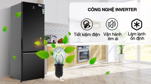 Tủ lạnh Electrolux Inverter 335 lít EBB3702K-H - 13