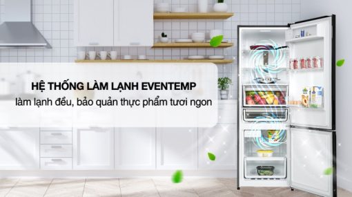 Tủ lạnh Electrolux Inverter 335 lít EBB3702K-H - 11