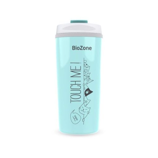 Bình cách nhiệt BioZone 500ml màu xanh trắng KB-WA500P1WB - 1