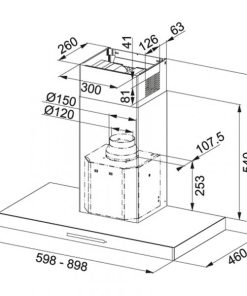 FRANKE | Máy hút mùi treo tường FCR 925 TC WH/XS (110.0379.172) - 10 FRANKE | Máy hút mùi treo tường FCR 925 TC WH/XS (110.0379.172) - 9