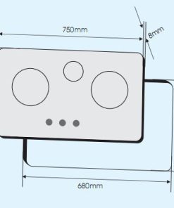 BẾP GAS ÂM FANDI FD - 375GT - 10 BẾP GAS ÂM FANDI FD - 375GT - 9