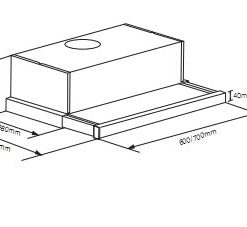 MÁY HÚT MÙI ÂM TỦ FANDI FD - 6028/7028 - 10 MÁY HÚT MÙI ÂM TỦ FANDI FD - 6028/7028 - 9