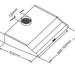 MÁY HÚT MÙI CỔ ĐIỂN FANDI FD - 605P/705P - 10 MÁY HÚT MÙI CỔ ĐIỂN FANDI FD - 605P/705P - 9
