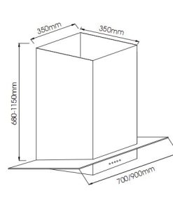 MÁY HÚT MÙI FANDI FD - 70/90 HS - 5