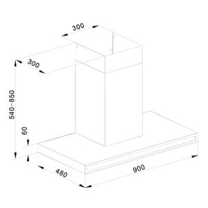 FRANKE | Máy hút mùi treo tường FD639S 905 BK/GXS (110.0369.140) - 9