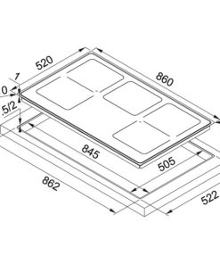 FRANKE | Bếp từ FHFS 865 1I 2FLEX ST CH (108.0373.669) - 13
