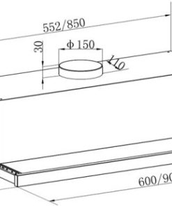 Máy hút mùi âm tủ hiệu Franke CXW-200-FPG605 (315.0575.869) - 10 Máy hút mùi âm tủ hiệu Franke CXW-200-FPG605 (315.0575.869) - 9