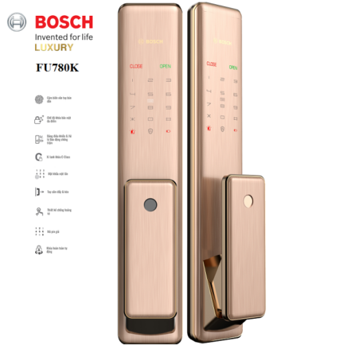 Khóa Cửa Vân Tay BOSCH FU780K - 1