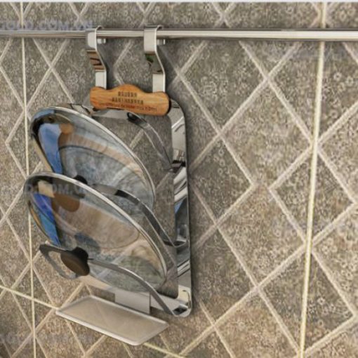 Giá treo ngoài để vung inox 304 EUROGOLD EV18 - 1