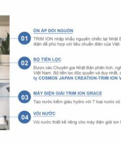 MÁY LỌC NƯỚC ĐIỆN GIẢI ION KIỀM TRIMION GRACE - 7