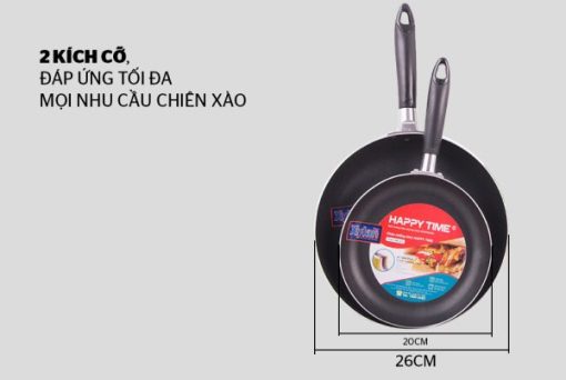 CẶP CHẢO CHỐNG DÍNH HAPPYTIME HTG112026BA Size 20-26 - 7