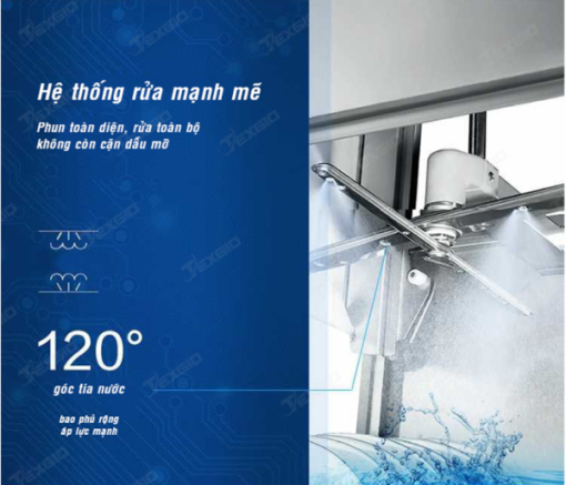 Máy Rửa Chén Công Nghiệp Texgio CDW1180 - 11