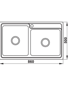 Chậu rửa chén Hafele HS20-SSN2S90L 567.20.546 - 28