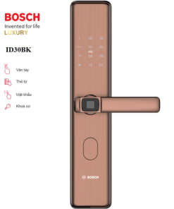 Khóa Cửa Vân Tay BOSCH ID30BK