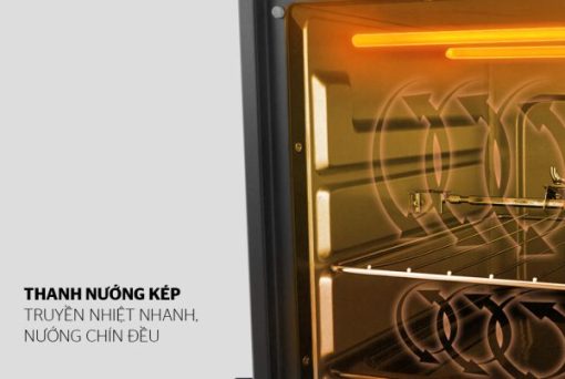 LÒ NƯỚNG ĐIỆN 10 LÍT SUNHOUSE SHD4210 ĐEN - 5
