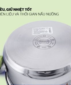 BỘ NỒI INOX 3 ĐÁY SUNHOUSE SH336 - 23