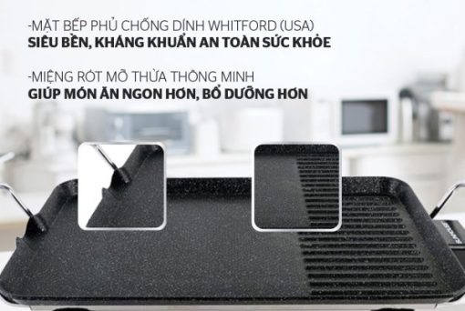BẾP NƯỚNG ĐIỆN SUNHOUSE SHD4607 - 7