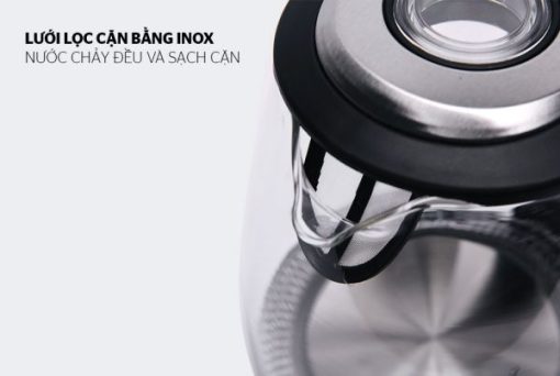 ẤM SIÊU TỐC THỦY TINH 1.7L SUNHOUSE SHD1217 - 5