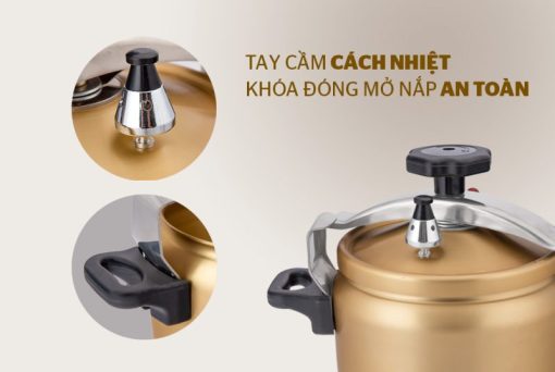 NỒI ÁP SUẤT ANOD SUNHOUSE SHA8504DA - 9