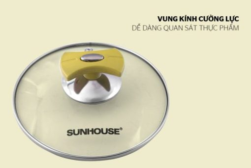 BỘ NỒI INOX 5 ĐÁY SUNHOUSE SH787 - 15