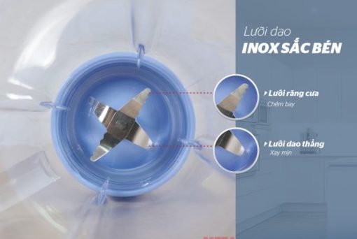 MÁY XAY SINH TỐ ĐA NĂNG HAPPYTIME HTD5113G XANH - 7