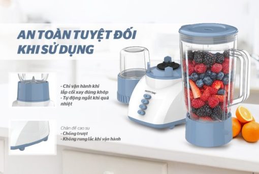 MÁY XAY SINH TỐ ĐA NĂNG HAPPYTIME HTD5113G XANH - 11