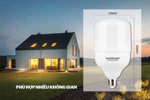Bóng đèn led bulb Sunhouse Spec SHE-BULB-40W-S - 8