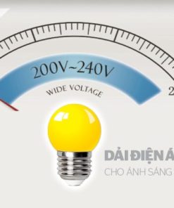 Đèn LED trang trí Happylight HPL-01, màu vàng - 17