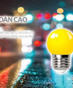 Đèn LED trang trí Happylight HPL-01, màu vàng - 21