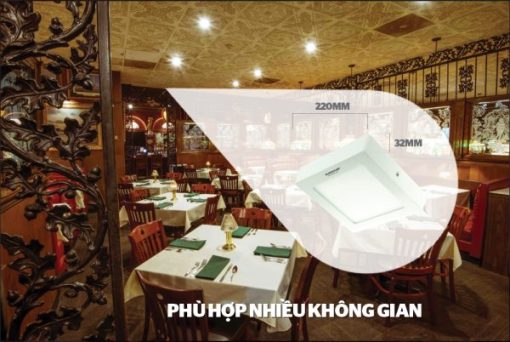 Đèn Led ceiling vuông Sunhouse Spec 12W SHE-LEDCES-12W-S - 3