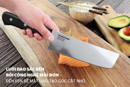 Bộ 4 hộp bảo quản thực phẩm Biozone tặng dao KB-CO4P04E - 25