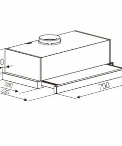 MÁY HÚT MÙI ARBER AB700KB - 6 MÁY HÚT MÙI ARBER AB700KB - 5