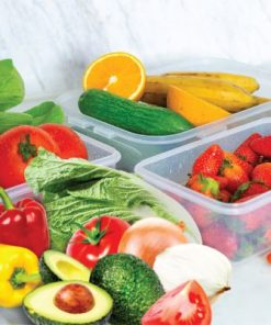 Bộ 3 hộp bảo quản thực phẩm ngăn mát BioZone Space Saving KB-CO3P02 - 16 Bộ 3 hộp bảo quản thực phẩm ngăn mát BioZone Space Saving KB-CO3P02 - 15