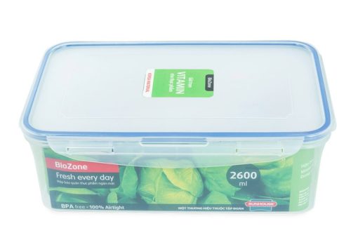 Bộ 3 hộp bảo quản thực phẩm ngăn mát BioZone Space Saving KB-CO3P02 - 11