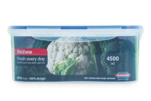 Hộp bảo quản thực phẩm ngăn mát BioZone 4500ml - 7