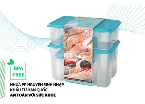 BỘ 4 HỘP BẢO QUẢN THỰC PHẨM BIOZONE KB-ST4P01 - 13