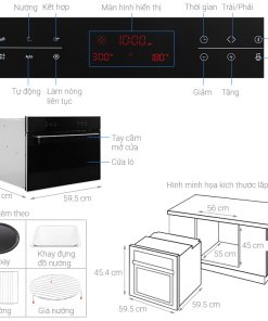 Lò vi sóng có nướng lắp âm Hafele HO-KT45B 535.02.731 44 lít - 39 LÒ VI SÓNG CÓ NƯỚNG LẮP ÂM HAFELE HO-KT45B 535.02.731 44 LÍT