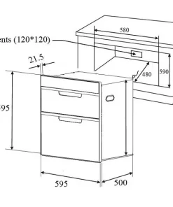 Máy sấy chén Canzy CZ 1006 - 9 Máy sấy chén Canzy CZ 1006