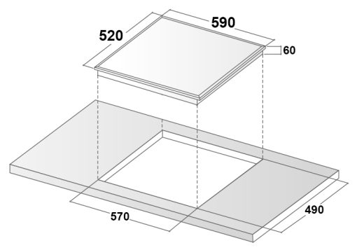 Bếp từ 3 lò CANZY CZ TL67HA