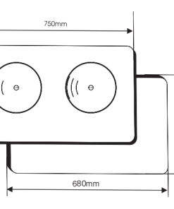 BẾP TỪ NHẬP KHẨU MALAYSIA FD - 829MDI - 9