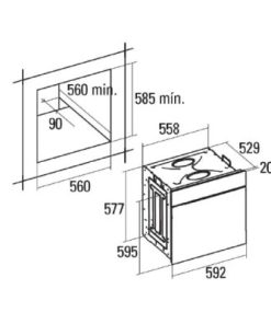 Lò nướng Cata CDP 790 PYRO - 6 Lò nướng Cata CDP 790 PYRO - 5
