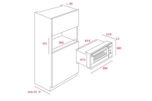 Lò Nướng Teka HL 940 41592210 - 3