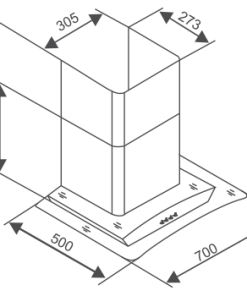 Máy Hút Mùi Canzy CZ M6970