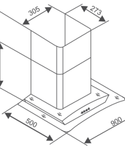 Máy Hút Mùi Canzy CZ M6890 - 4 Máy Hút Mùi Canzy CZ M6890